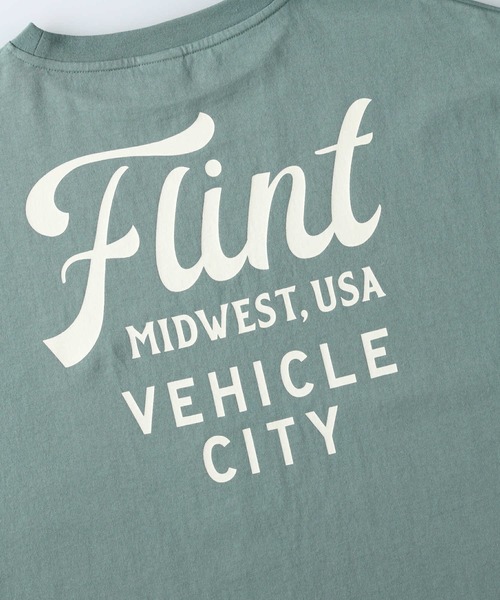 RAG MACHINE（ラグマシーン）の「【RAG MACHINE】バックロゴロンＴ（Tシャツ/カットソー・レディース・オフホワイト/ベージュ/グリーン・L/M）」の21枚目の写真