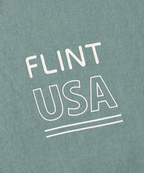 RAG MACHINE（ラグマシーン）の「【RAG MACHINE】バックロゴロンＴ（Tシャツ/カットソー・レディース・オフホワイト/ベージュ/グリーン・L/M）」の22枚目の写真