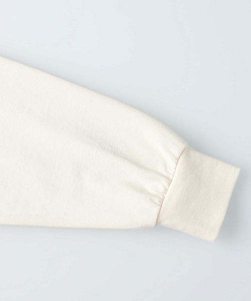 RAG MACHINE（ラグマシーン）の「【RAG MACHINE】バックロゴロンＴ（Tシャツ/カットソー・レディース・オフホワイト/ベージュ/グリーン・L/M）」の17枚目の写真