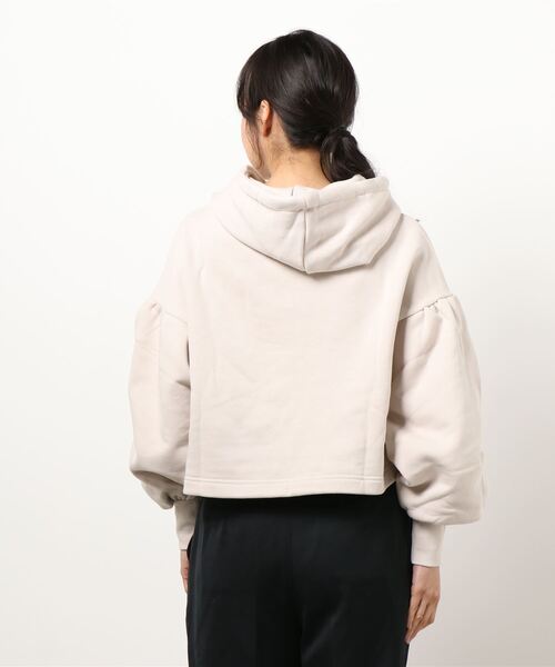 one after another NICE CLAUP(ワンアフターアナザーナイスクラップ)の「パステルショートパーカー(Tシャツ/カットソー・レディース・ベージュ/ピンク/ラベンダー/サックスブルー/オフホワイト・FREE)」の7枚目の写真
