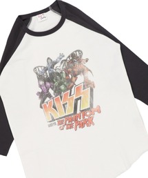 SPINNS | 【KISS / キッス】ラグラン7分袖Ｔシャツ(Tシャツ/カットソー)