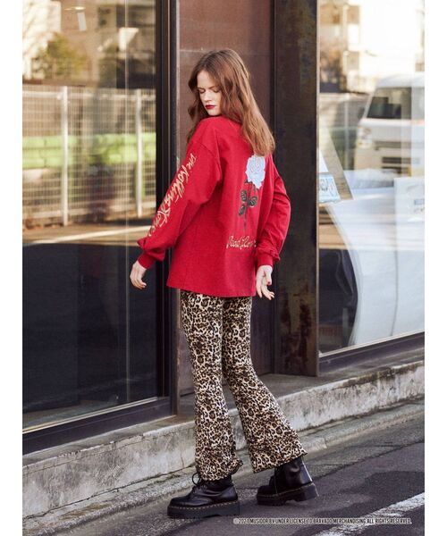 jouetie（ジュエティ）の「The Rolling Stones コラボロンT（Tシャツ/カットソー・レディース・ブラック/レッド/オフホワイト・MEDIUM）」の16枚目の写真