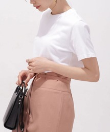 NANO universe | Anti Soaked 汗染み防止 クルーTシャツ 半袖(Tシャツ/カットソー)