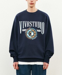 VIVASTUDIO | VINTAGE COLLEGE LOGO CREWNECK(スウェット)