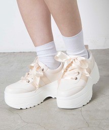 WEGO | WEGO/リボン厚底スニーカー(スニーカー)