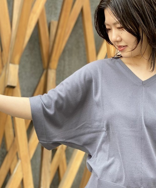 ZUCCa（ズッカ）の「コットンストレッチセーター/ニット（ニット