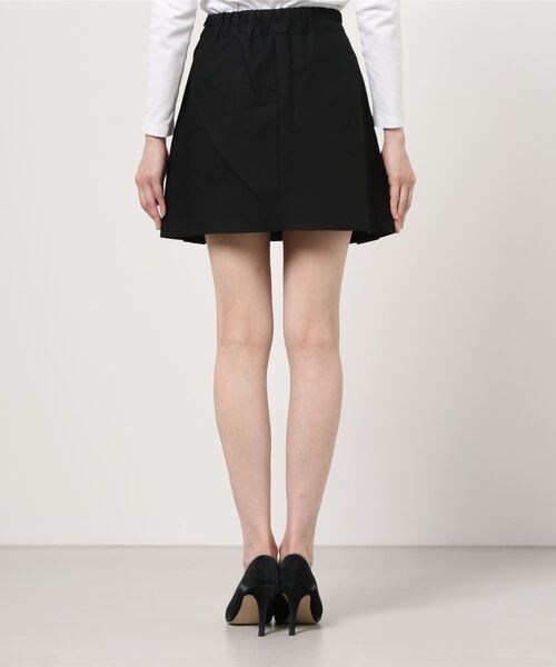 WC（ダブル シー）の「WC/ツイルプリーツスカート（スカート・レディース・ホワイト/ブラック・FREE）」の3枚目の写真