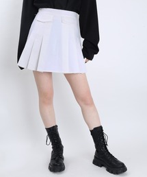 WC | WC/ツイルプリーツスカート(スカート)