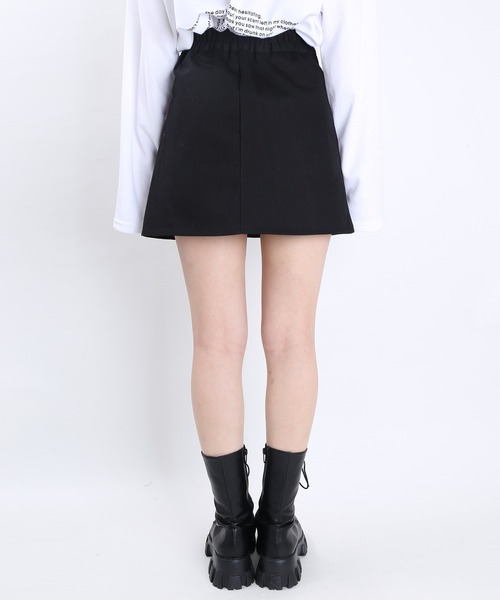 WC（ダブル シー）の「WC/ツイルプリーツスカート（スカート・レディース・ホワイト/ブラック・FREE）」の12枚目の写真