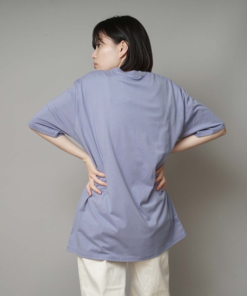 FILA（フィラ）の「【FILA/フィラ】レディースプリント半袖Ｔシャツ（Tシャツ/カットソー・レディース・ホワイト/パープル/オレンジ・MEDIUM/LARGE/X-LARGE）」の9枚目の写真