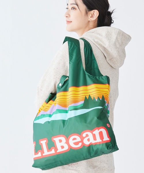 L.L.Bean(エルエルビーン)の「カタディン・フォールディング・バッグ(エコバッグ/サブバッグ・レディース・マルチ・ONE SIZE)」の15枚目の写真