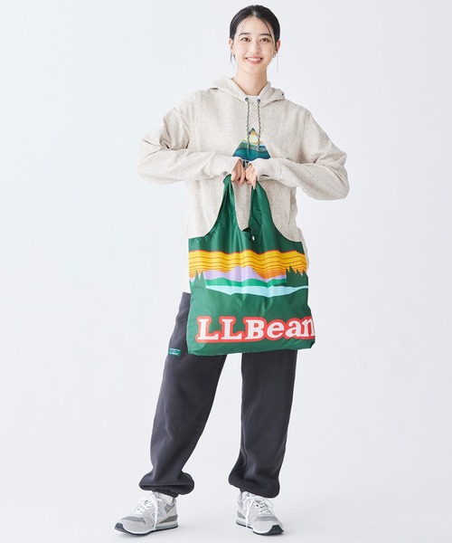 L.L.Bean(エルエルビーン)の「カタディン・フォールディング・バッグ(エコバッグ/サブバッグ・レディース・マルチ・ONE SIZE)」の11枚目の写真