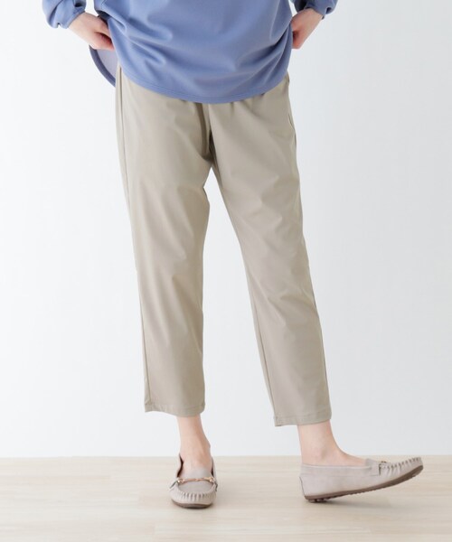 SHOO・LA・RUE（シューラルー）の「◆【追加生産/S-3L】さらりレギンスパンツ（その他パンツ・レディース・ブラック/ネイビー/サンドベージュ・01/02/03/05/04）」の2枚目の写真