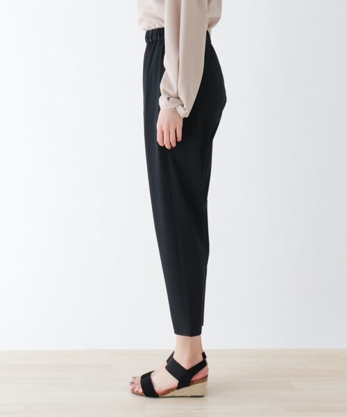 SHOO・LA・RUE（シューラルー）の「◆【追加生産/S-3L】さらりレギンスパンツ（その他パンツ・レディース・ブラック/ネイビー/サンドベージュ・01/02/03/05/04）」の5枚目の写真