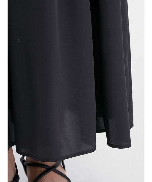 FRAY I.D（フレイアイディー）の「フロントタックロングワンピース（ワンピース・レディース・アイボリー/ブラック/オレンジ・0/1）」の15枚目の写真