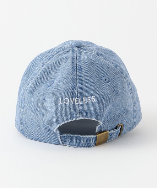 LOVELESS（ラブレス）の「Safariボーンスカルデニムキャップ（キャップ・メンズ・ブルー・FREE）」の3枚目の写真