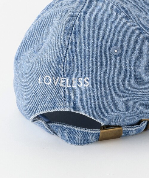 LOVELESS（ラブレス）の「Safariボーンスカルデニムキャップ（キャップ・メンズ・ブルー・FREE）」の6枚目の写真