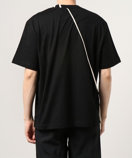 CRAIG GREEN（クレイググリーン）の「【CRAIG GREEN】　LACED T-SHIRT（Tシャツ/カットソー・メンズ・ブラック・LARGE/X-LARGE）」の5枚目の写真