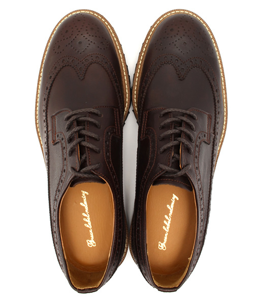 GLR AIR FN/SOLE ストレートチップ2ドレスシューズ ダークブラウン