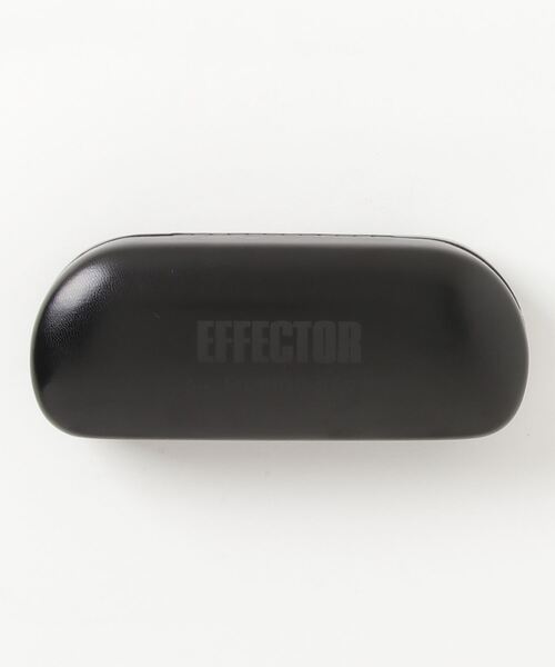 EFFECTOR（エフェクター）の「EFFECTOR / エフェクター：【別注】FUZZ H：fuzz-h[MUS]（メガネ・メンズ・ブラック×グレー/ブラック×ブルー/グリーン系・FREE）」の4枚目の写真