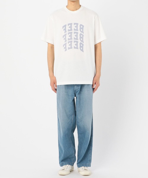 blurhms（ブラームス）の「【blurhms ROOTSTOCK】ロゴTシャツ BEEF or CHICKEN MEN（Tシャツ/カットソー・メンズ・ホワイト/ブラック・3/2）」の14枚目の写真