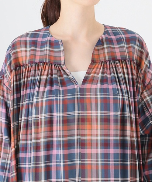 VERMEIL par iena(ヴェルメイユパーイエナ)の「Deveaux フレンチマドラスチェックドレス(ワンピース・レディース・その他6/その他7・FREE)」の18枚目の写真