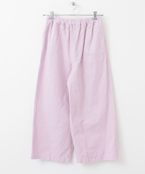 URBAN RESEARCH DOORS(アーバンリサーチドアーズ)の「siiwa 綿麻カルゼイージーパンツ(その他パンツ・レディース・ライトブルー/ピンク・ONE)」の10枚目の写真