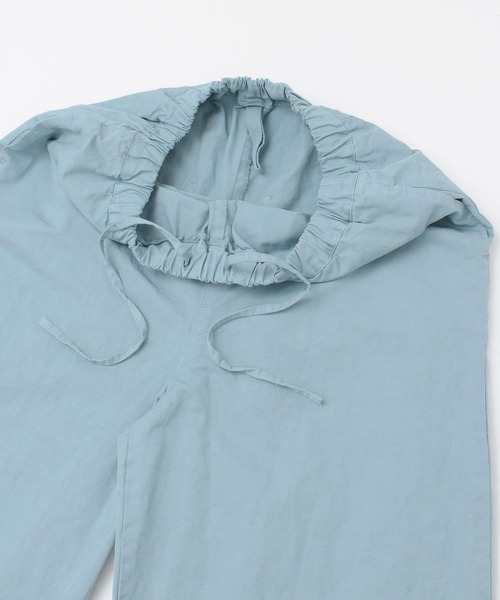 URBAN RESEARCH DOORS(アーバンリサーチドアーズ)の「siiwa 綿麻カルゼイージーパンツ(その他パンツ・レディース・ライトブルー/ピンク・ONE)」の11枚目の写真