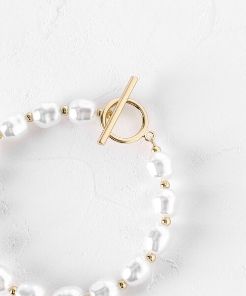 MAJESTIC LEGON(マジェスティックレゴン)の「パールマンテルブレスレット(ブレスレット・レディース・A/B・FREE)」の4枚目の写真