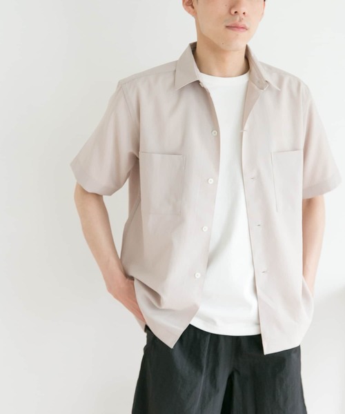 URBAN RESEARCH DOORS（アーバンリサーチドアーズ）の「セオアルファダブルポケットシャツ（シャツ/ブラウス・メンズ・チャコールグレー/ライトブラウン/グリーン系その他・40/38）」の17枚目の写真