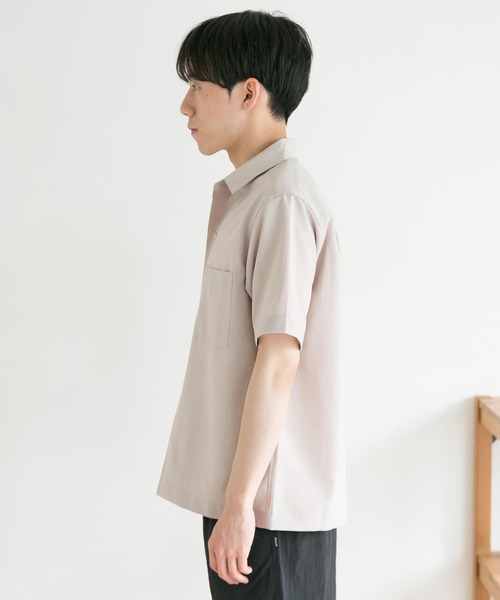 URBAN RESEARCH DOORS（アーバンリサーチドアーズ）の「セオアルファダブルポケットシャツ（シャツ/ブラウス・メンズ・チャコールグレー/ライトブラウン/グリーン系その他・40/38）」の7枚目の写真