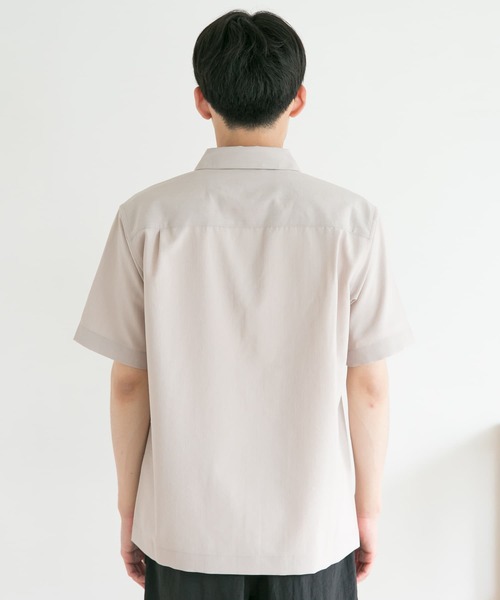 URBAN RESEARCH DOORS（アーバンリサーチドアーズ）の「セオアルファダブルポケットシャツ（シャツ/ブラウス・メンズ・チャコールグレー/ライトブラウン/グリーン系その他・40/38）」の12枚目の写真