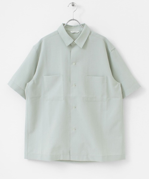 URBAN RESEARCH DOORS（アーバンリサーチドアーズ）の「セオアルファダブルポケットシャツ（シャツ/ブラウス・メンズ・チャコールグレー/ライトブラウン/グリーン系その他・40/38）」の22枚目の写真