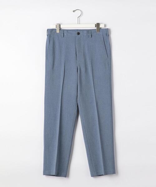 green label relaxing（グリーンレーベルリラクシング）の「＜ 機能 / ストレッチ・防シワ ＞ CM リネンライク ドビー クリース ストレート パンツ（その他パンツ・メンズ・ダークブラウン/ベージュ/コバルトブルー・SMALL/MEDIUM/LARGE/X-LARGE）」の11枚目の写真