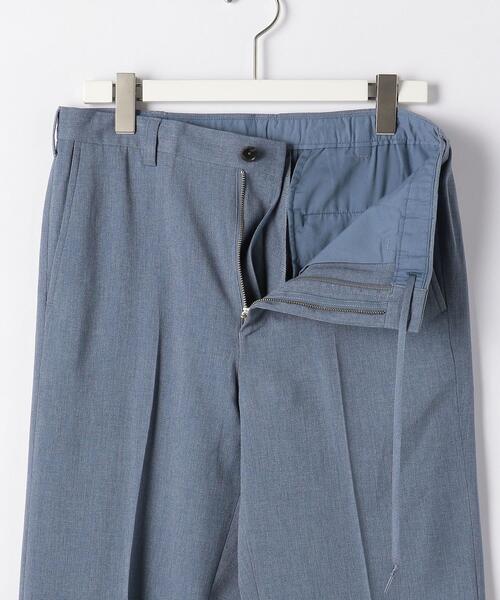 green label relaxing（グリーンレーベルリラクシング）の「＜ 機能 / ストレッチ・防シワ ＞ CM リネンライク ドビー クリース ストレート パンツ（その他パンツ・メンズ・ダークブラウン/ベージュ/コバルトブルー・SMALL/MEDIUM/LARGE/X-LARGE）」の13枚目の写真