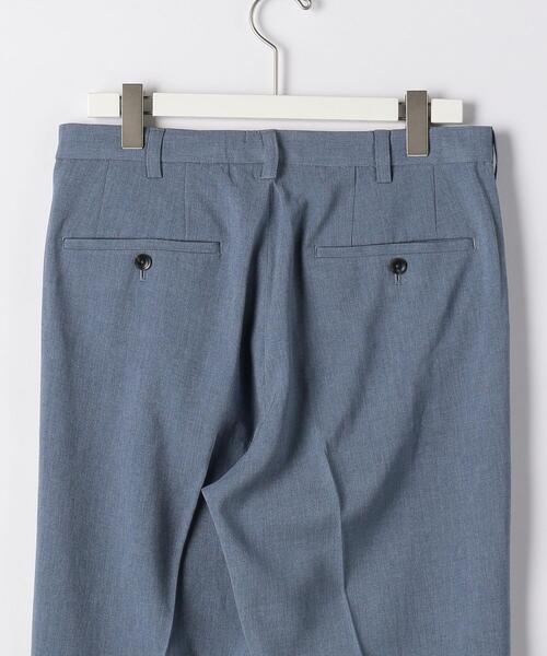 green label relaxing（グリーンレーベルリラクシング）の「＜ 機能 / ストレッチ・防シワ ＞ CM リネンライク ドビー クリース ストレート パンツ（その他パンツ・メンズ・ダークブラウン/ベージュ/コバルトブルー・SMALL/MEDIUM/LARGE/X-LARGE）」の14枚目の写真