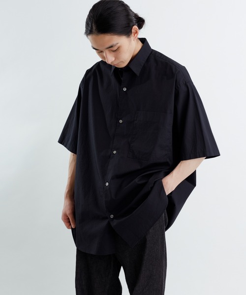 セール】ビッグシルエット レギュラーカラー 半袖シャツ（シャツ