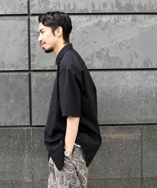Adam et Rope'半袖シャツ ADAM ET ROPE' 「ADAM ROPE'」 半袖シャツ M グレー メンズ