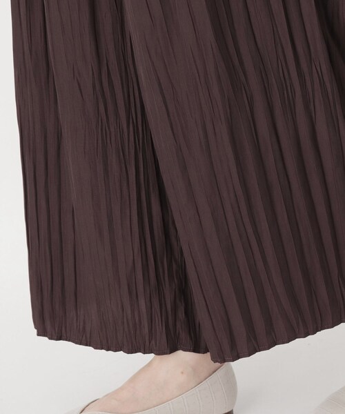 Airpapel（エアパペル）の「◆リンクルプリーツ（その他パンツ・レディース・ダークブラウン/チャコールグレー/キャメル・09/11）」の8枚目の写真