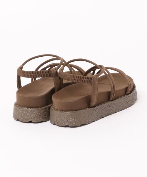 VENCEEXCHANGE（ヴァンスエクスチェンジ）の「コードレースアップスポーツサンダル（サンダル・レディース・ブラック/ベージュ/ホワイト・M/L/S）」の4枚目の写真