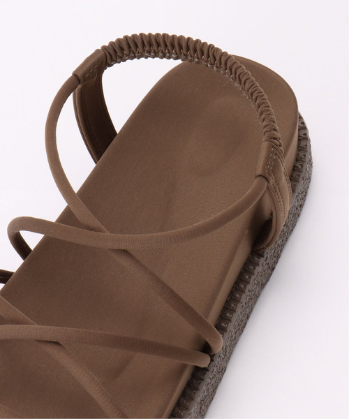 VENCEEXCHANGE（ヴァンスエクスチェンジ）の「コードレースアップスポーツサンダル（サンダル・レディース・ブラック/ベージュ/ホワイト・M/L/S）」の7枚目の写真