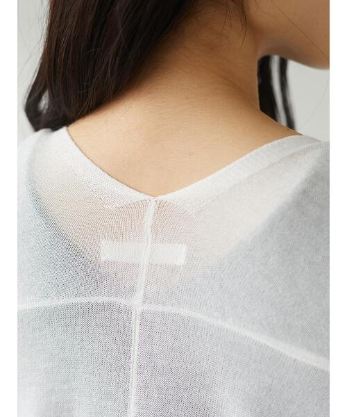 Green Parks(グリーンパークス)の「接触冷感 ドルマンカーデ*(カーディガン/ボレロ・レディース・ライトグレー/ブラック/オフホワイト/ライトベージュ・FREE)」の13枚目の写真