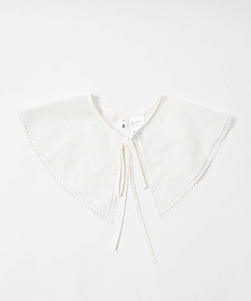 WEGO（ウィゴー）の「WEGO/ドット柄シアー付け襟（付け襟・レディース・ホワイト・FREE）」の6枚目の写真