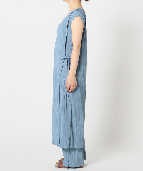 Simplicite(サンプリシテ)の「ワッシャージャガードカットロングプルオーバー◆(Tシャツ/カットソー・レディース・ベージュ/グレー/ブルー系その他・FREE)」の19枚目の写真