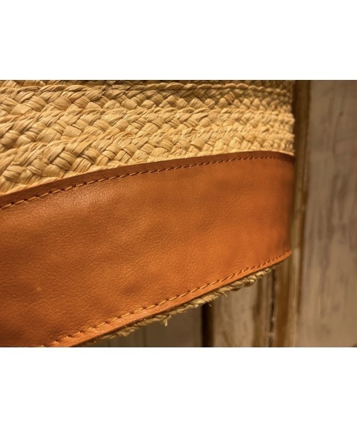 BEARDSLEY（ビアズリー）の「《a.》ラフィアトートバッグ（トートバッグ・レディース・ベージュ・FREE）」の3枚目の写真