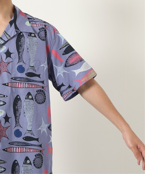 STAR OF HOLLYWOOD(スターオブハリウッド)の「【STAR OF HOLLYWOOD/スターオブハリウッド】 FISH(シャツ/ブラウス・メンズ・ピンク/ブルー・LARGE/X-LARGE)」の6枚目の写真