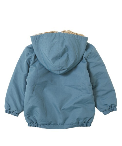 devirock（デビロック）の「裏ボアジャケット（ブルゾン・キッズ・ブラック/ネイビー/レッド/カーキ/ブルーグレー・110cm/100cm/120cm/130cm/140cm/150cm/160cm）」の10枚目の写真