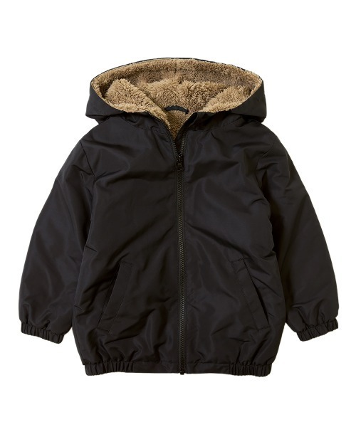 devirock（デビロック）の「裏ボアジャケット（ブルゾン・キッズ・ブラック/ネイビー/レッド/カーキ/ブルーグレー・110cm/100cm/120cm/130cm/140cm/150cm/160cm）」の11枚目の写真