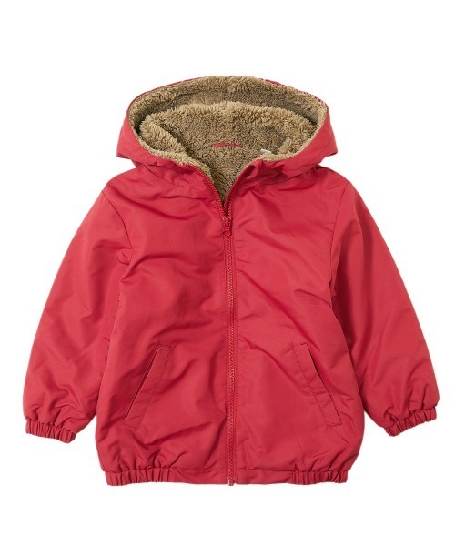 devirock（デビロック）の「裏ボアジャケット（ブルゾン・キッズ・ブラック/ネイビー/レッド/カーキ/ブルーグレー・110cm/100cm/120cm/130cm/140cm/150cm/160cm）」の15枚目の写真