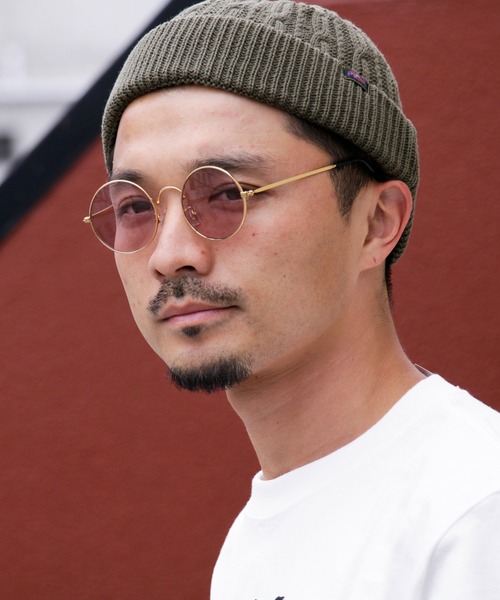 ANCHOR(アンカー)の「ラウンド メタルフレーム サングラス(サングラス・メンズ・ゴールド系その他/ゴールド×グレー/ブラック系その他/ゴールド系その他2/ブラック×グレー・FREE)」の7枚目の写真